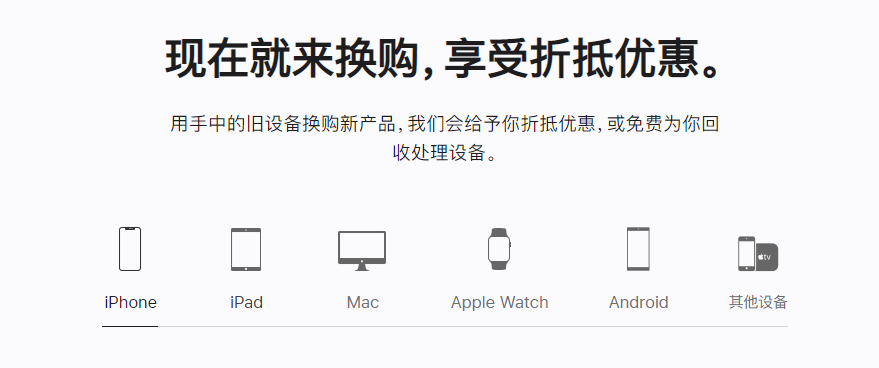 威海苹果手机维修分享iPhone以旧换新的去处 